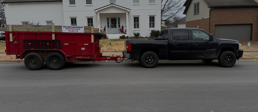 Dirty South Junk Removal Trailer